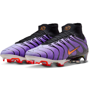Nike Zoom Superfly 9 AM Plus FG Soccer Cleats (Voltage Purple/Total Orange)