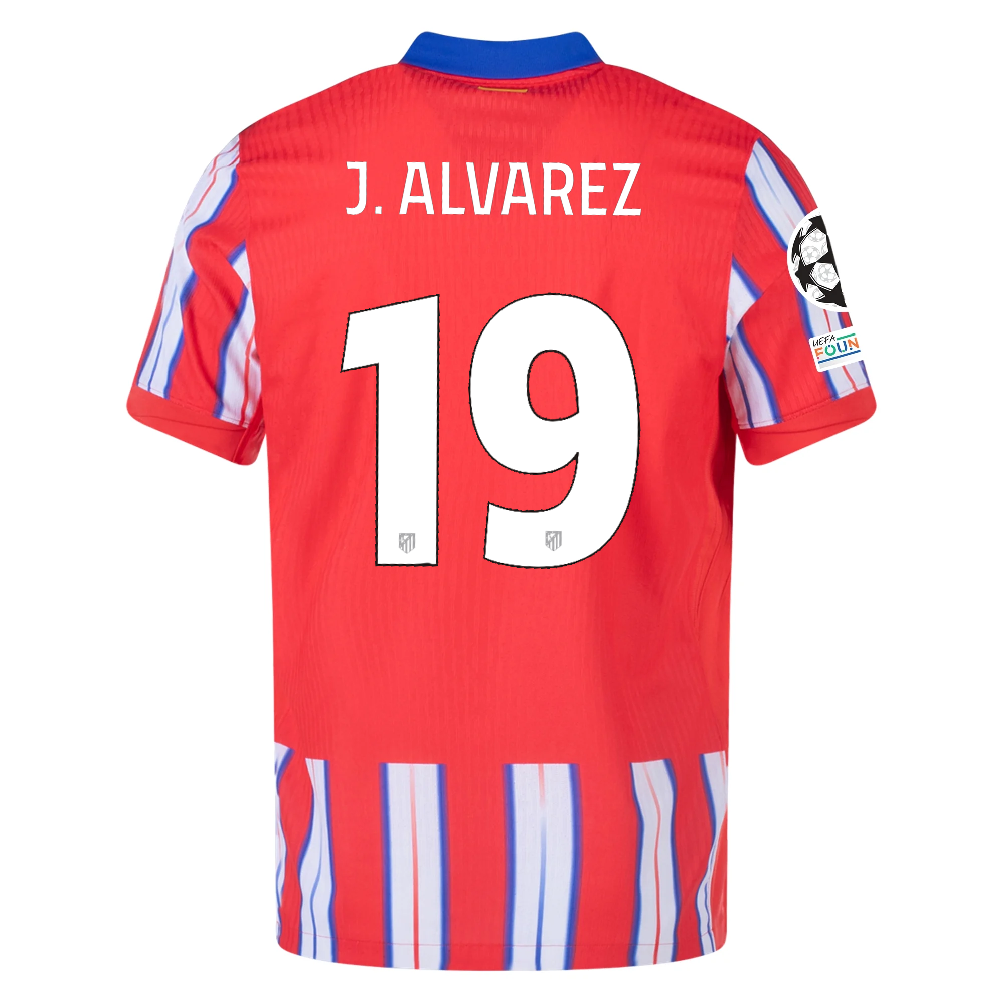 Nike Atletico Madrid Authentic Julian Alvarez Home Jersey w Champions Soccer Wearhouse