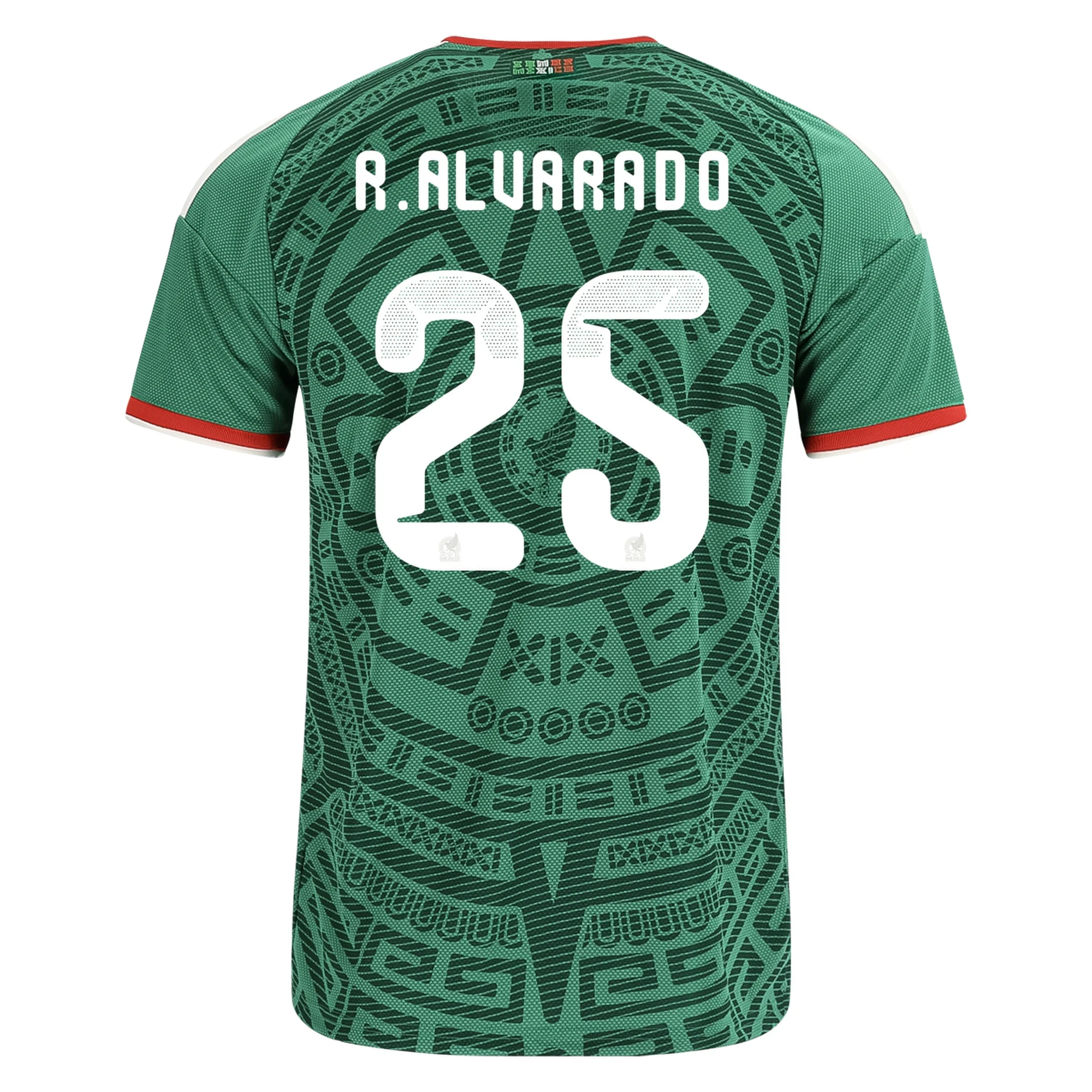 adidas Men's Roberto Alvarado Mexico Home 2026 World Cup Jersey (Bold Green)
