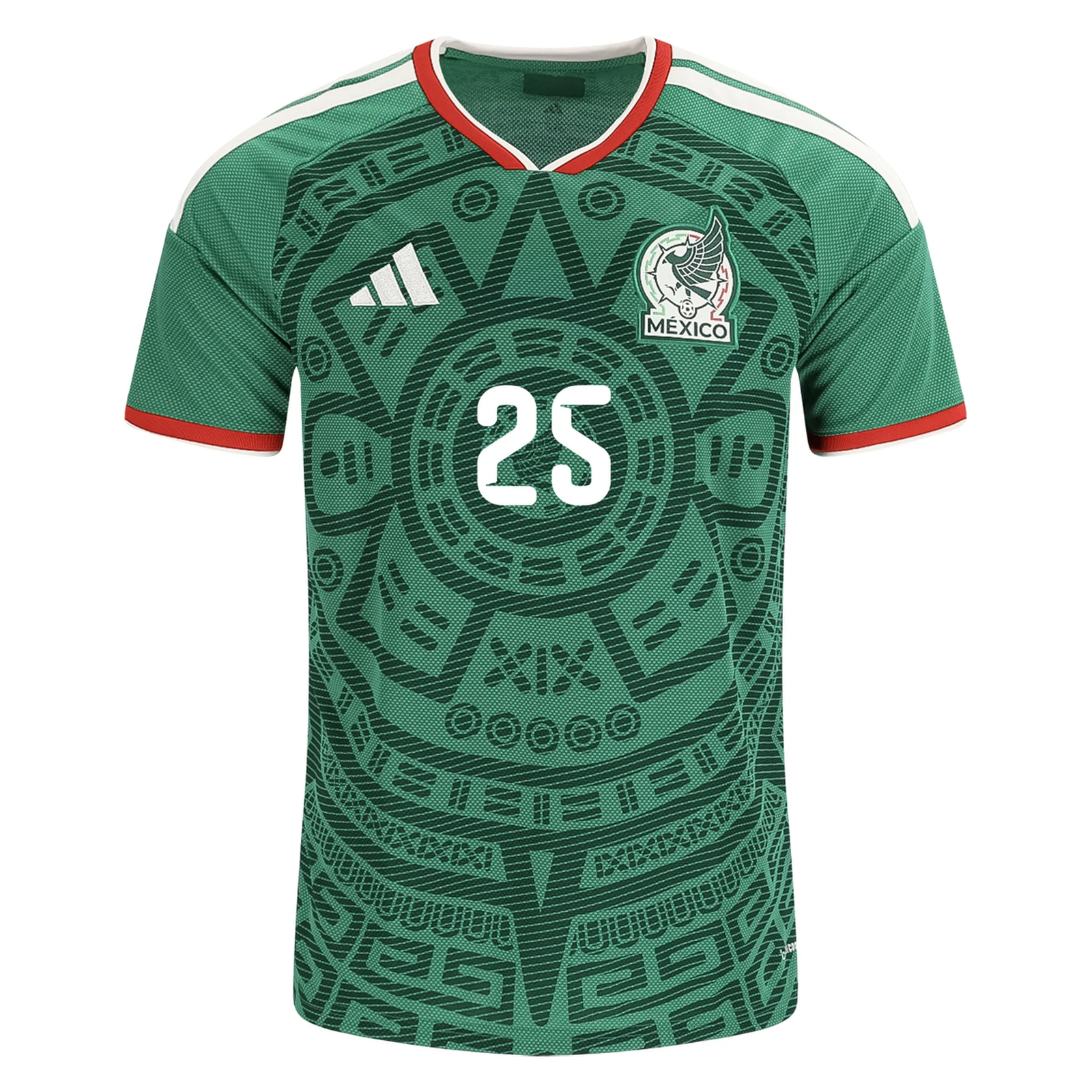 adidas Men's Roberto Alvarado Mexico Home 2026 World Cup Jersey (Bold Green)