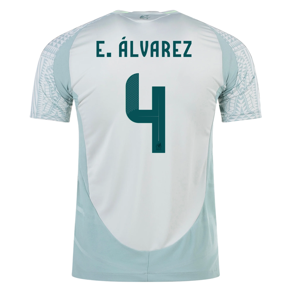 adidas Mens Mexico Authentic Edson Álvarez Away Jersey 24/25 (Linen Gr ...