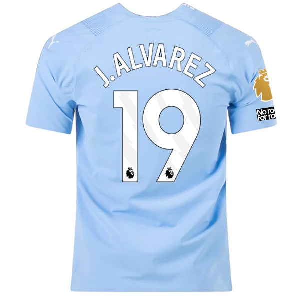 2023/24 PUMA Julian Alvarez Manchester City L/S Home Jersey