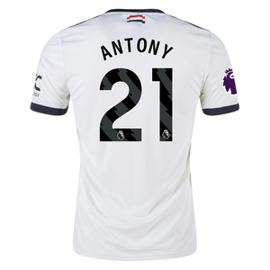 adidas Manchester United Antony Third Jersey w/ EPL Patch 24/25 (Off White)