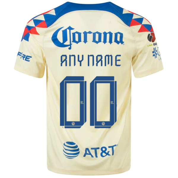 Club america shop jersey with names