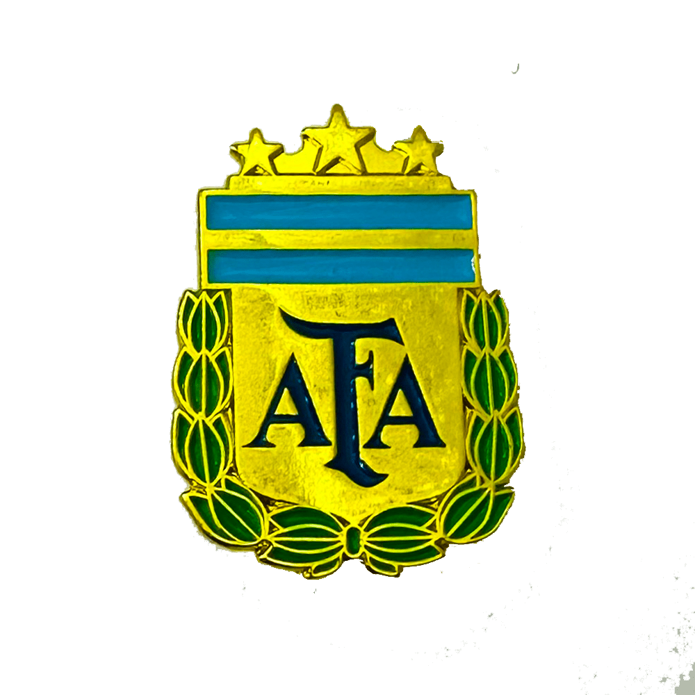 Argentina AFA 3 Star Enamel Pin | SoccerWearhouse