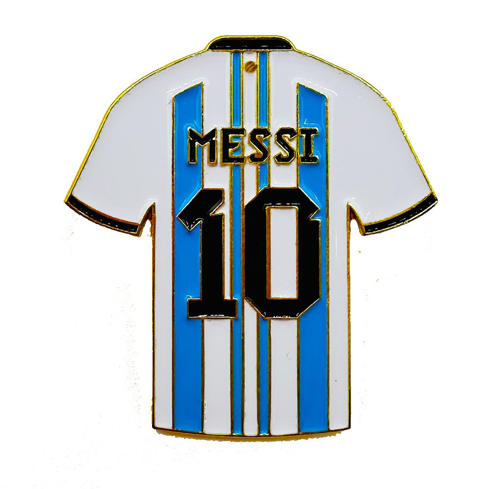 Argentina Messi Jersey Enamel Pin | SoccerWearhouse