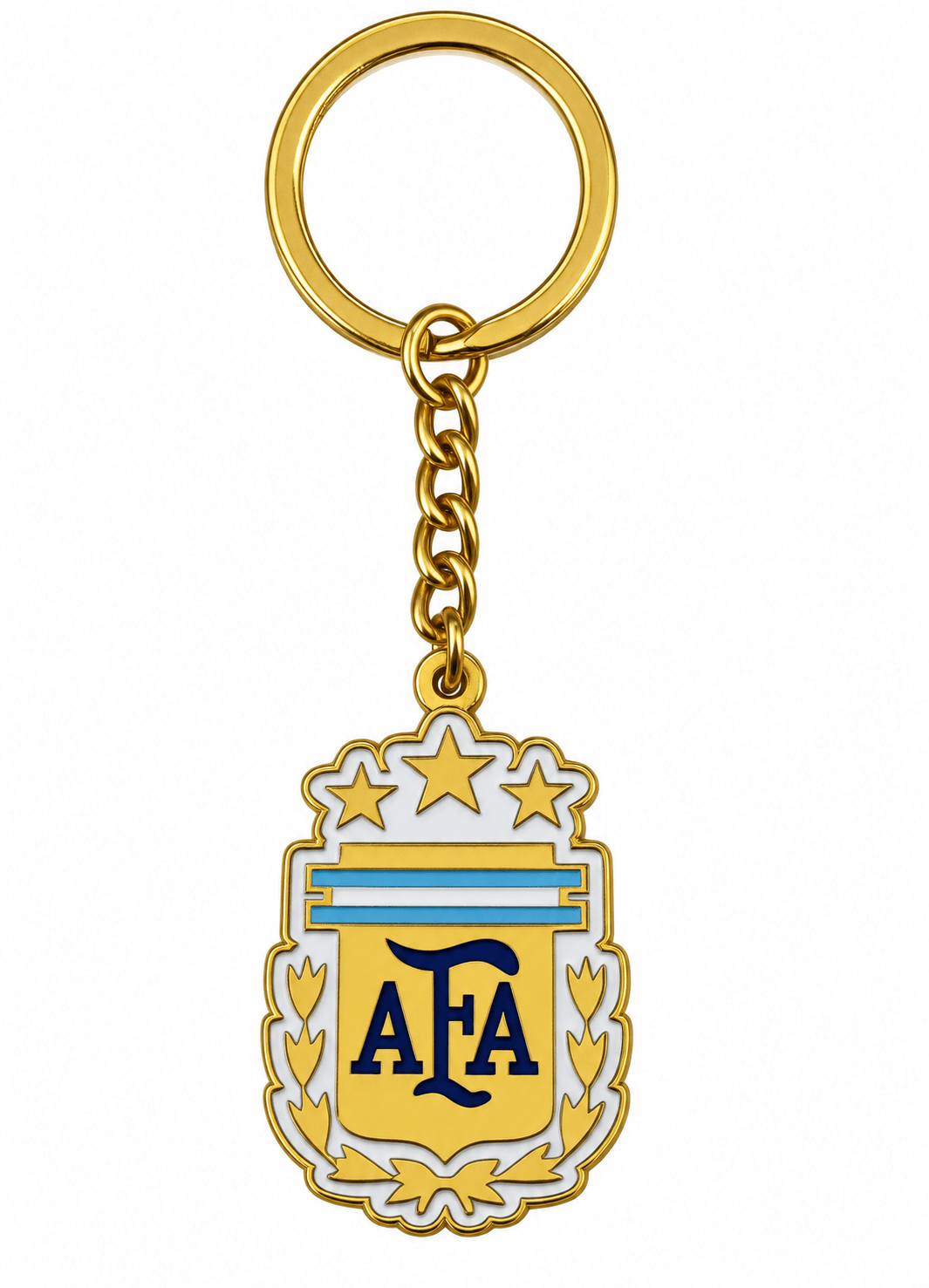 Argentina National Team Double Sided Metal Crest Keychain | SoccerWearhouse