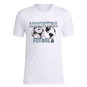 adidas Argentina 2024 World T-Shirt (White)