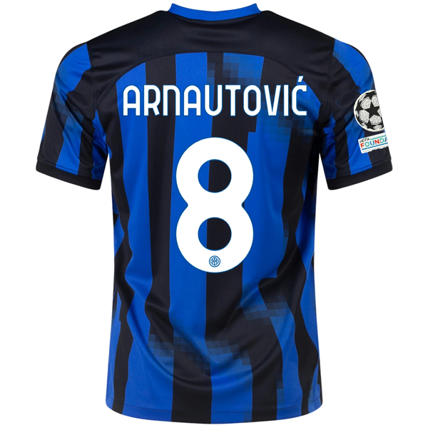 Nike Inter Milan Marko Arnautovi Home Jersey w Champions League