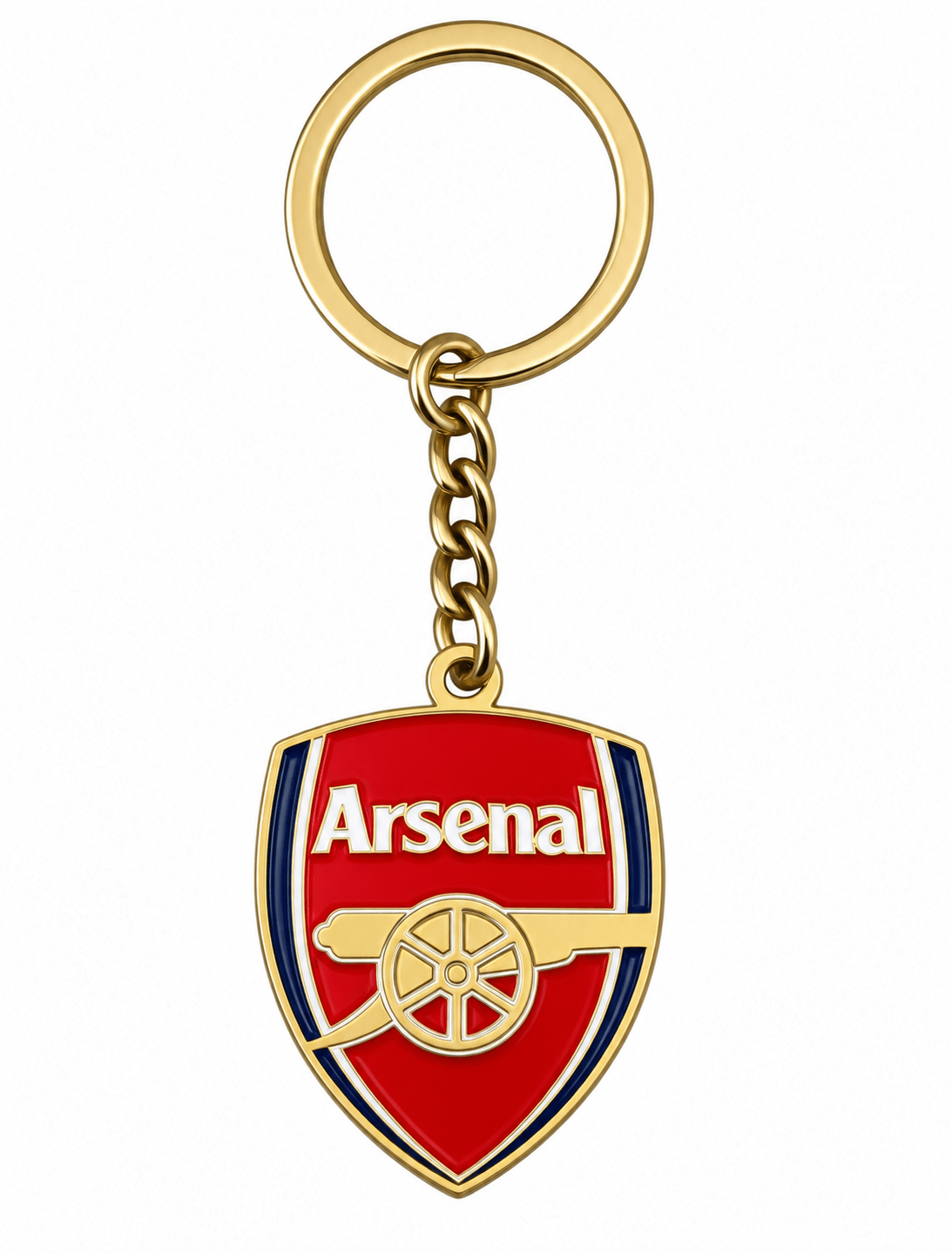 Arsenal FC Double Sided Metal Crest Keychain | SoccerWearhouse