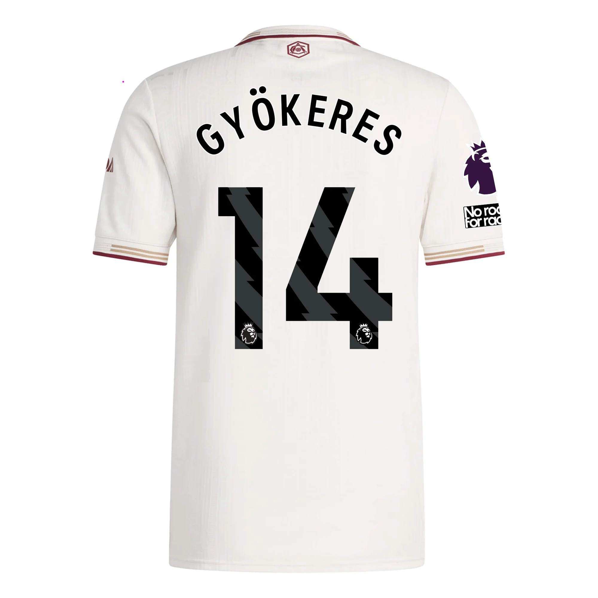 adidas Arsenal Authentic Viktor Gyökeres Third Jersey w/ EPL + No adidas Arsenal Authentic Viktor Gyökeres Third Jersey w/ EPL + No