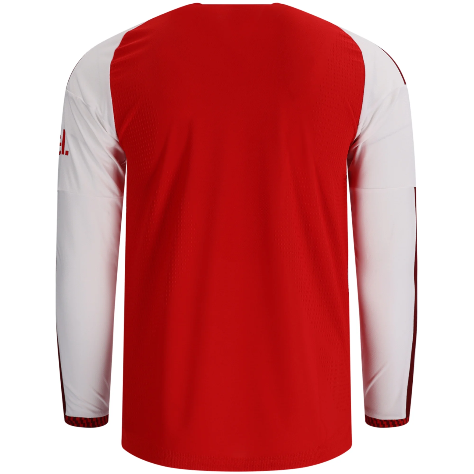adidas Mens Arsenal Authentic Long Sleeve Home Jersey 26/27 (Better Scarlet)