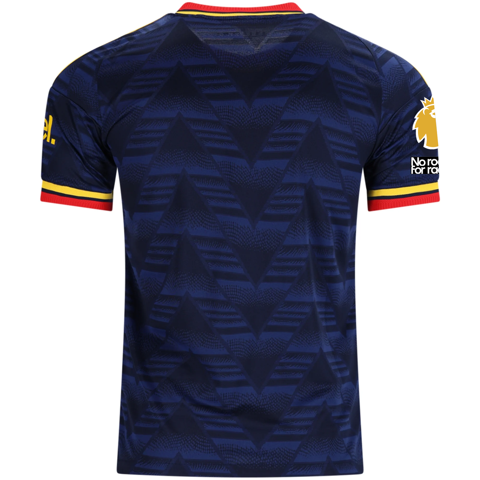 adidas Mens Arsenal Authentic Away Jersey w/ Premier League Patches 26/27 (Navy/Yellow)