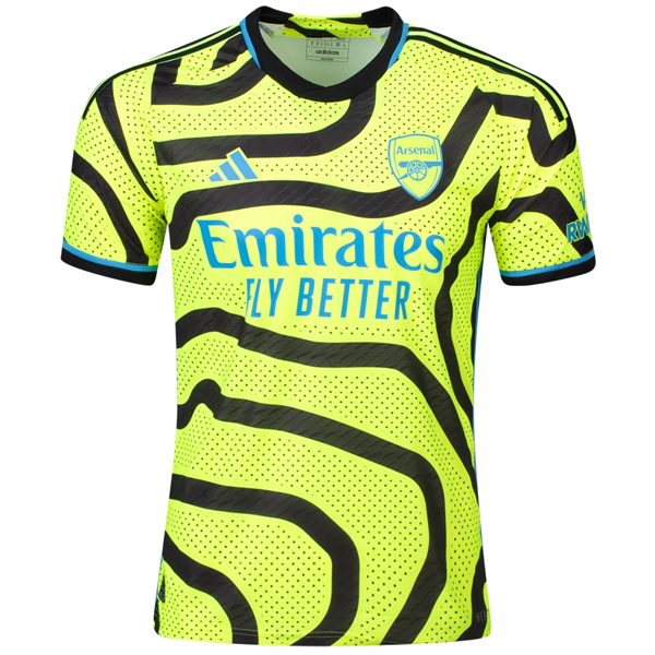 Adidas Arsenal Authentic Away Jersey 23/24 (Team Solar Yellow/Black) -  Soccer Wearhouse