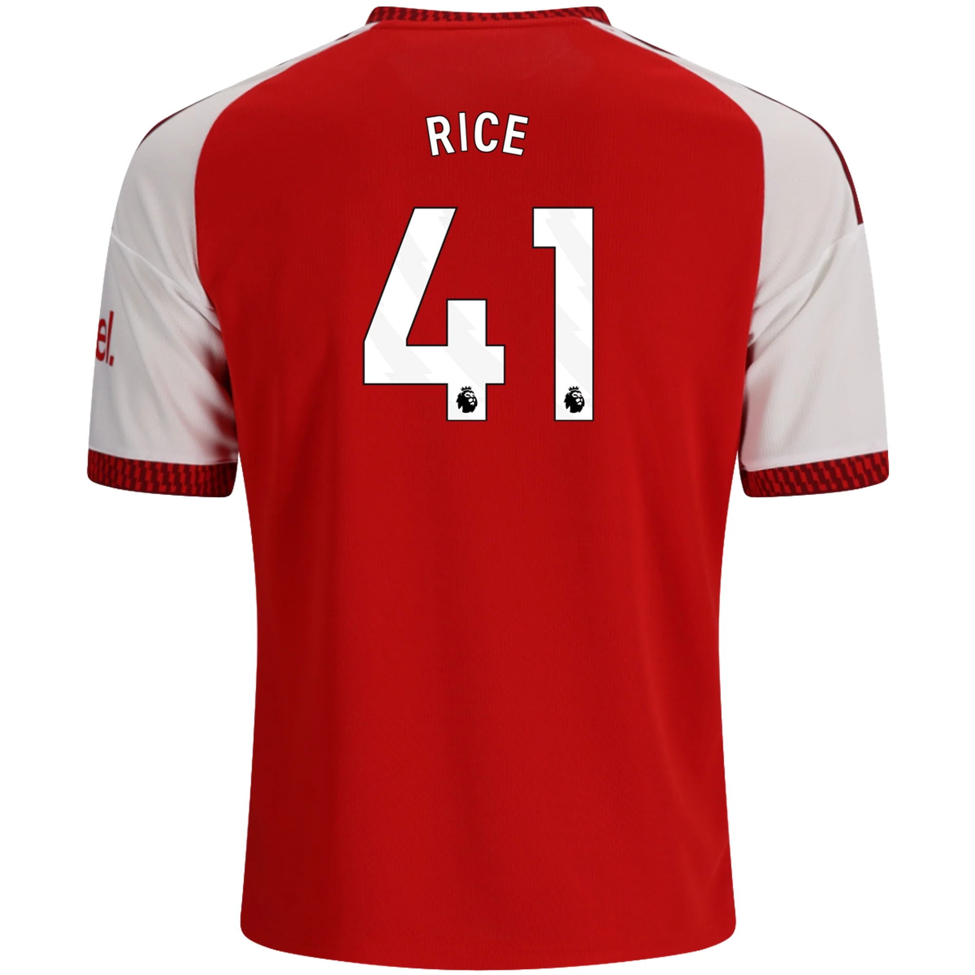 adidas Youth Arsenal Declan Rice Home Jersey 26/27 (Better Scarlet)