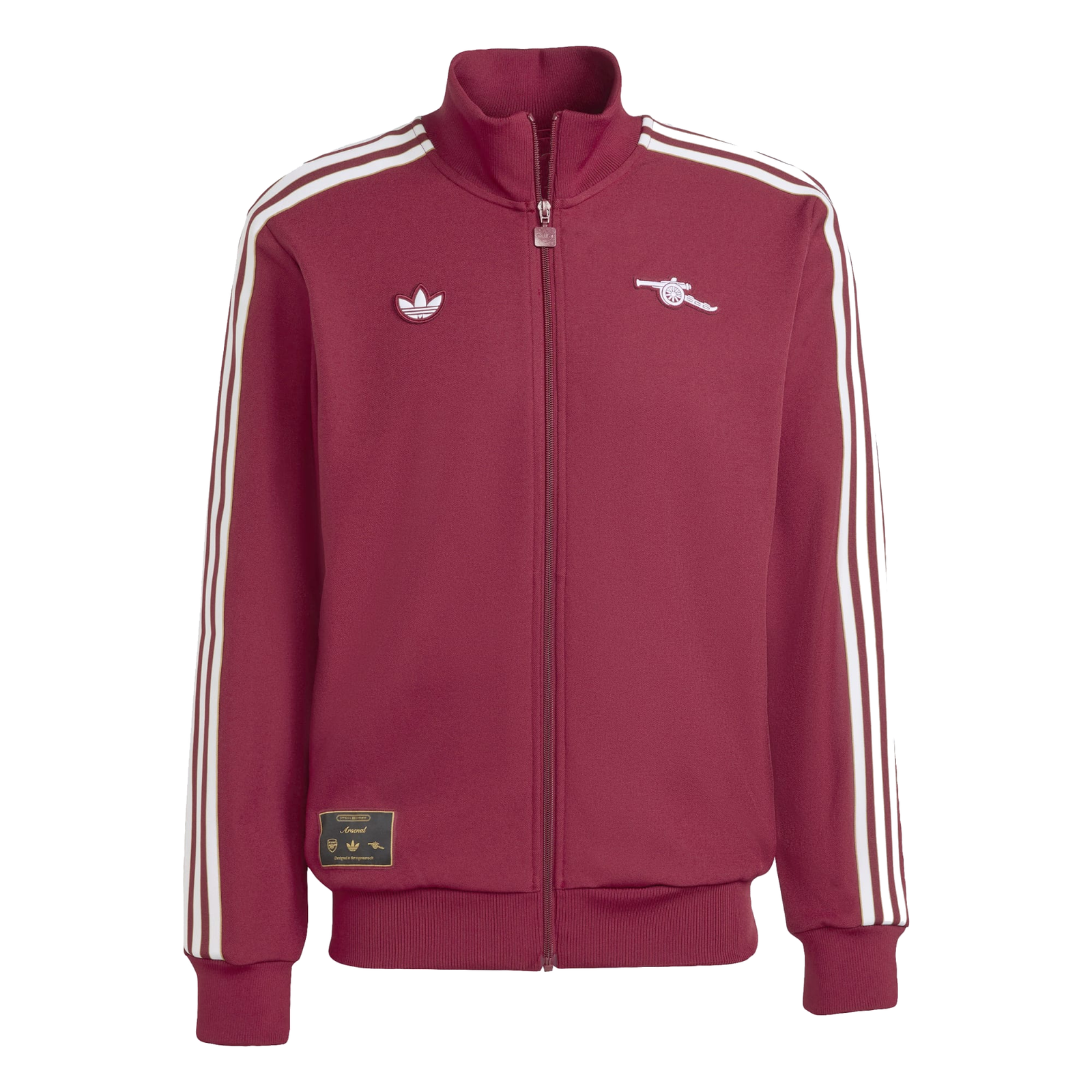 adidas Men'snArsenal Terrace Icon Track Jacket 25/26 (Burgundy)