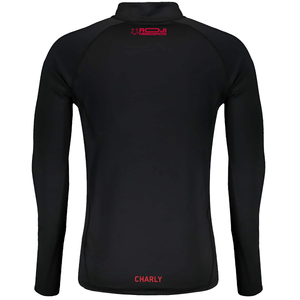 Charly Atlas Training Top Jacket (Black/Red)