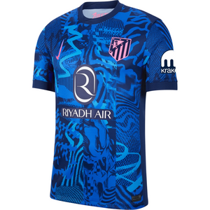 Nike Atletico Madrid Authentic Third Jersey 24/25 (Blue Void/Pink Glow)