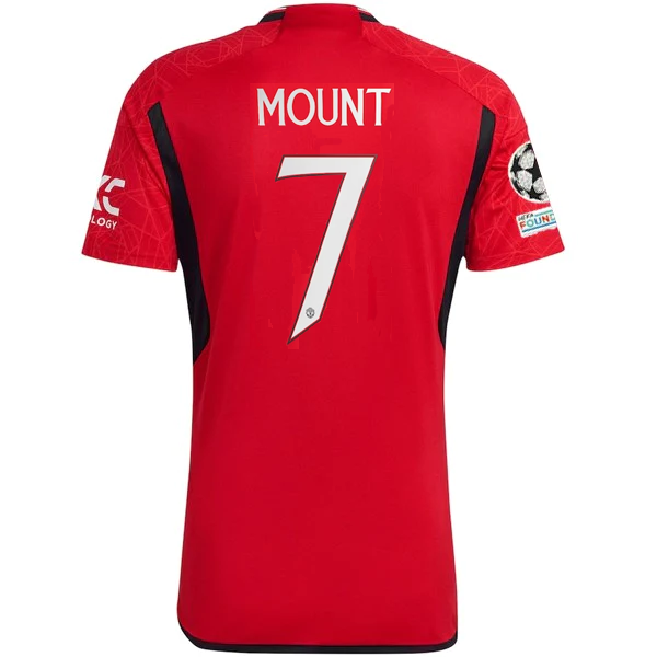 adidas Manchester United Authentic Mason Mount Home Jersey 23 24 w