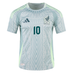 adidas Mexico Alexis Vega Away Jersey 24/25 (Linen Green)