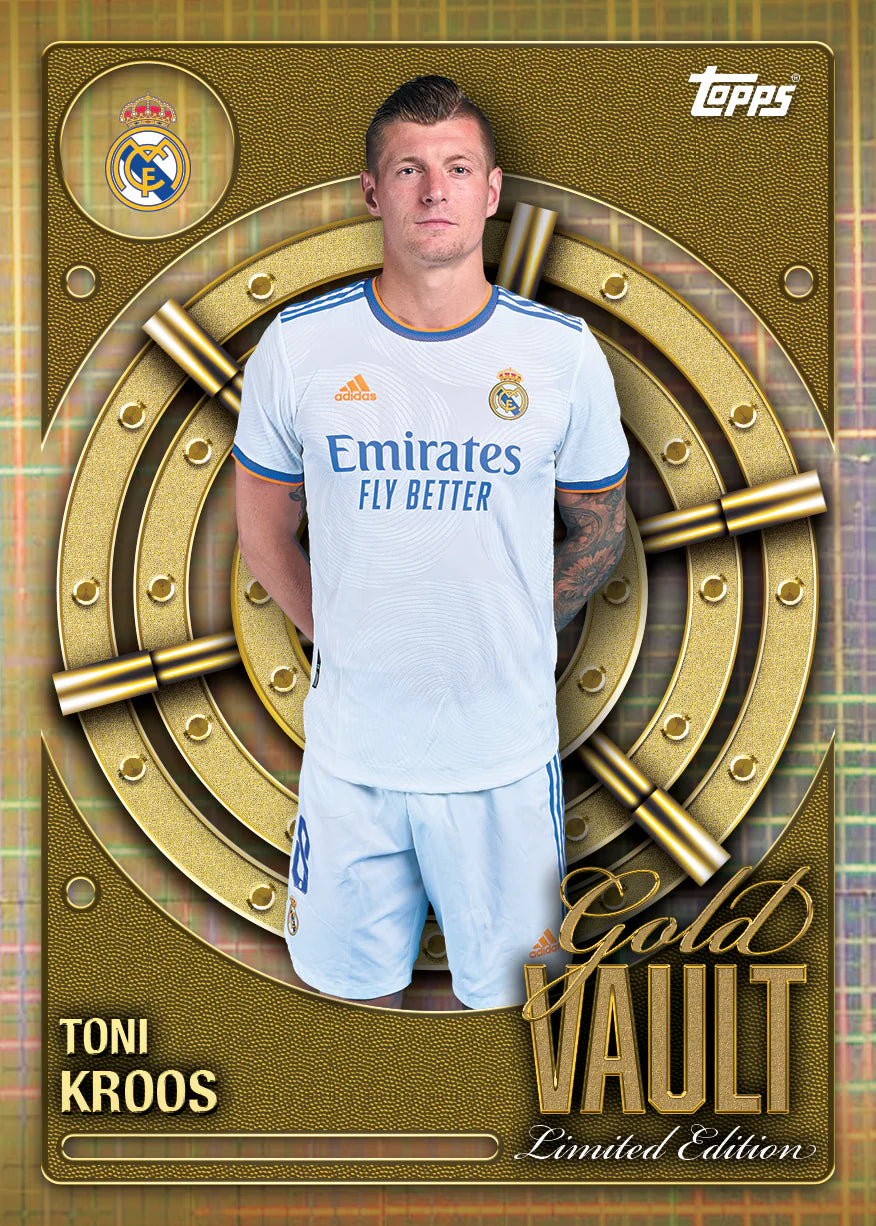 Topps Real Madrid 25/26 Collectors Tin Set Trading Cards (White)
