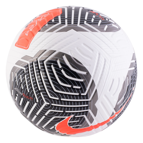 Nike Club Elite Ball 23/24 (White/Black/Bright Crimson) Soccer Wearhouse