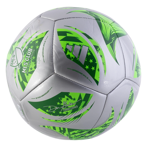 adidas MLS Club Ball 2025 (Silver Metallic/Green)