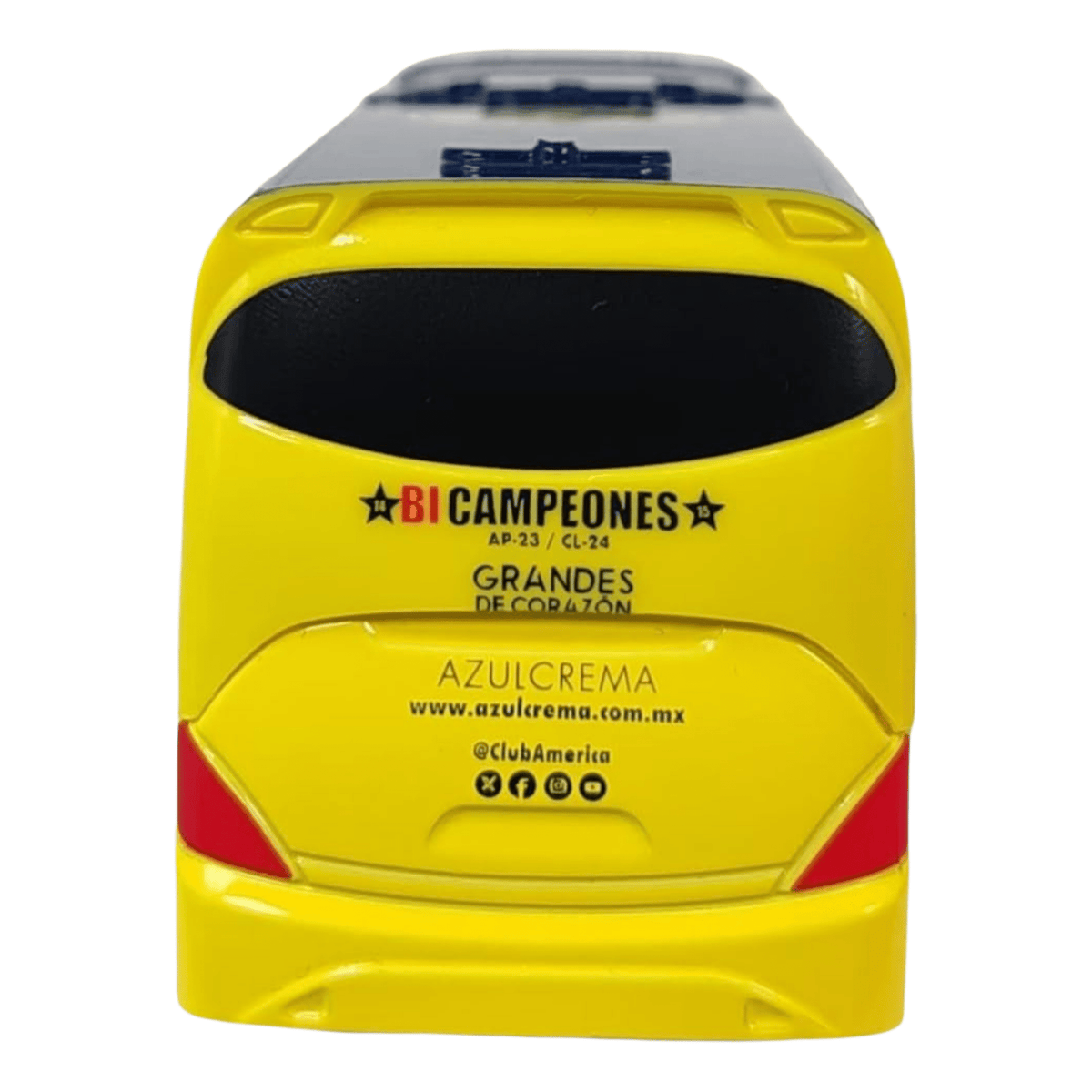 Banbo Toys Club América Tricampeón Team Bus (Yellow) | SoccerWearhouse