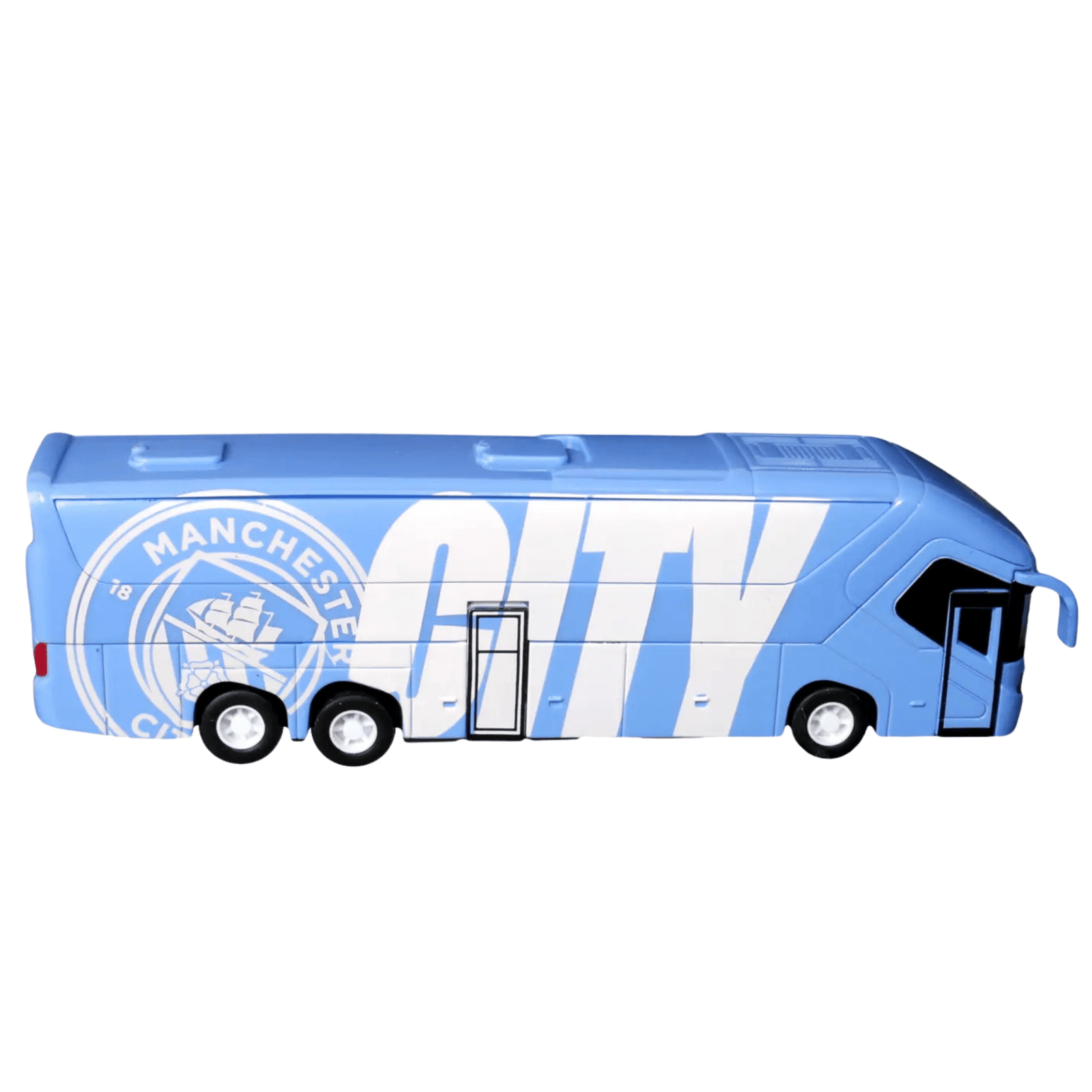 Banbo Toys Manchester City (2) Team Bus (Sky Blue) | SoccerWearhouse