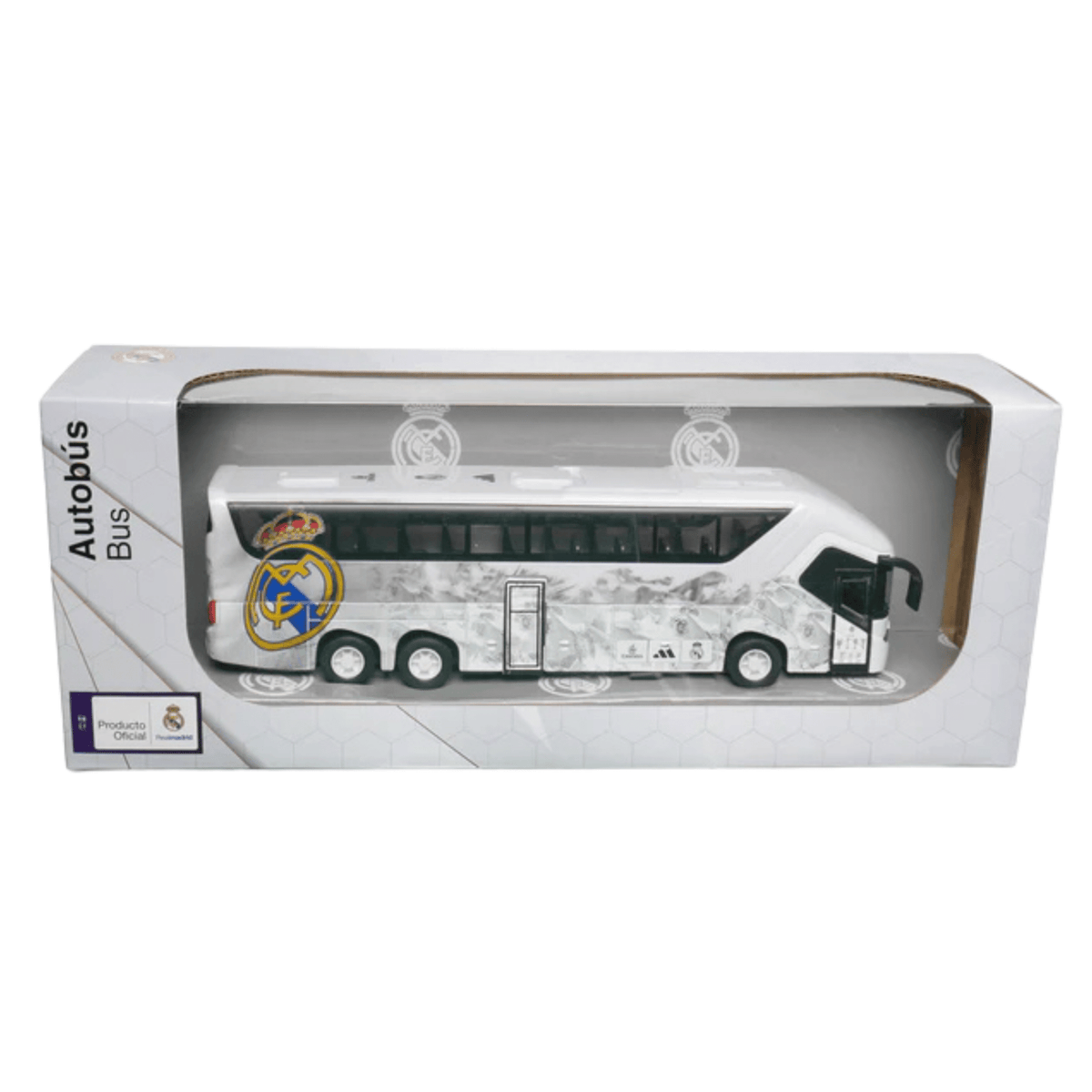Banbo Toys Real Madrid (2) Team Bus (White) | SoccerWearhouse