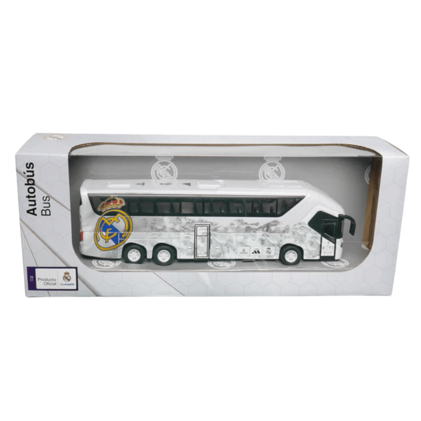 Banbo Toys Real Madrid (2) Team Bus (White) | SoccerWearhouse