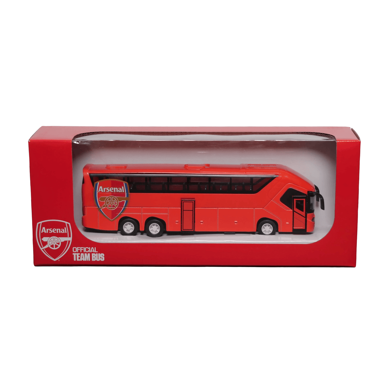 BANBOTOYS Arsenal Team Bus Figure | SoccerWearhouse