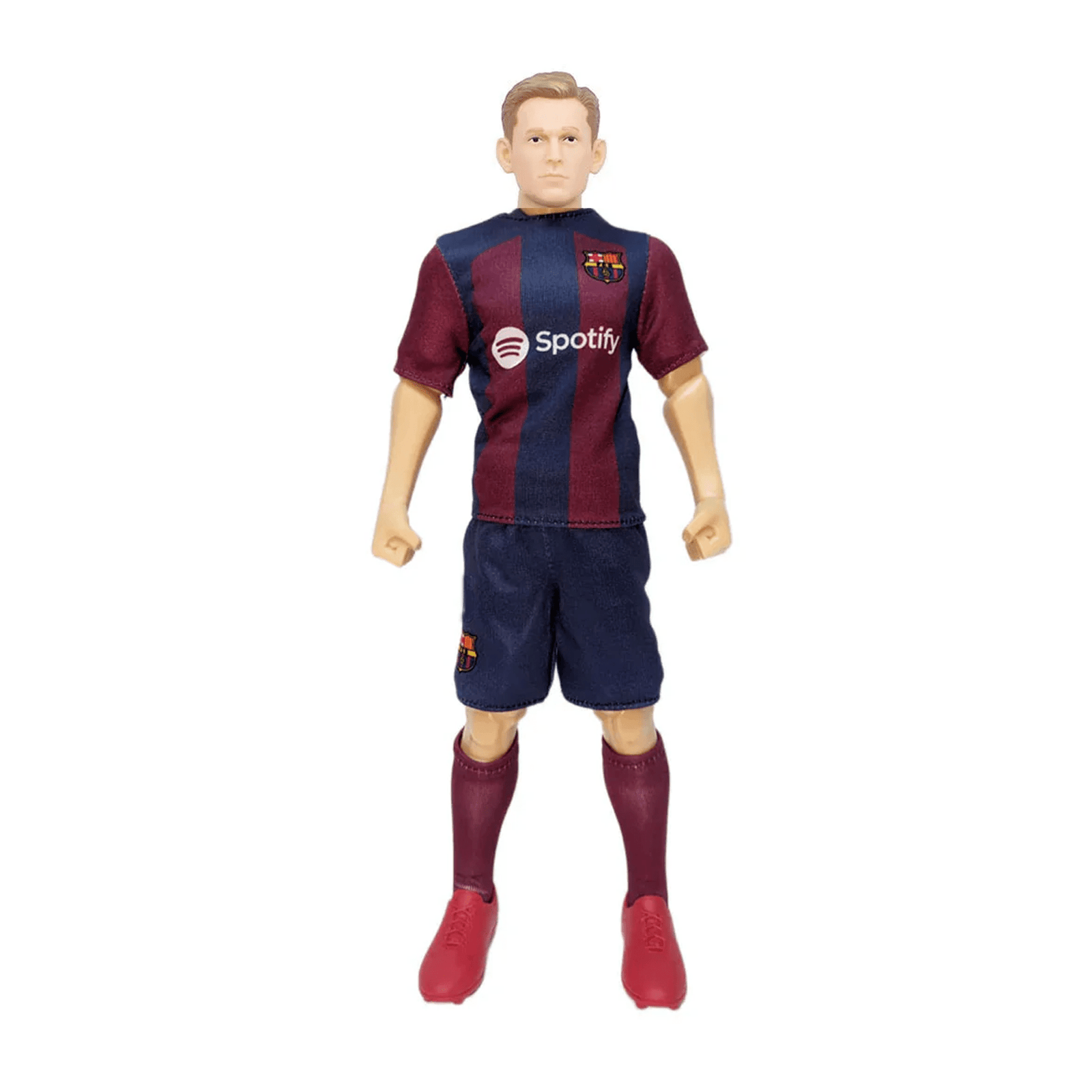 Banbotoys Barcelona De Jong Action Figure | SoccerWearhouse