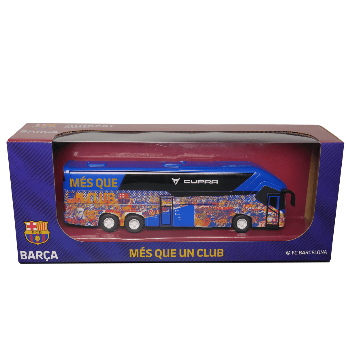 BANBOTOYS Barcelona Team Bus Figure | SoccerWearhouse