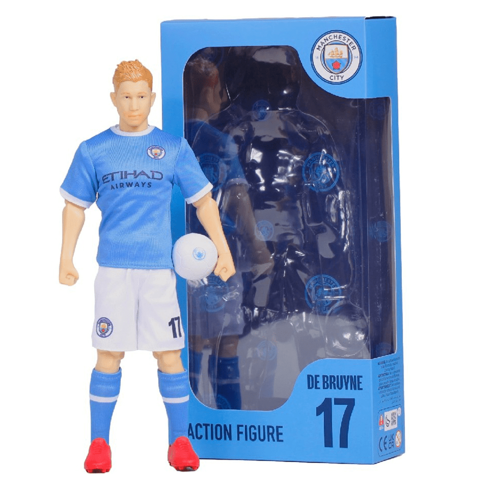 Banbotoys Manchester City Kevin De Bruyne Action Figure | SoccerWearhouse
