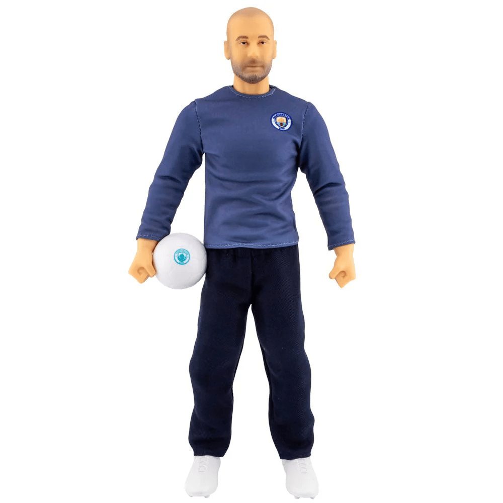 Banbotoys Manchester City Pep Guardiola Action Figure | SoccerWearhouse