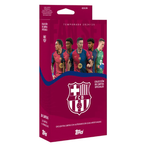 Topps Barcelona Fan Set Trading Card Box 24/25 (28 Cards)