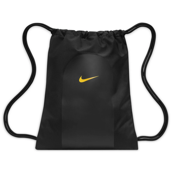 Nike Barcelona Gymsack Bag (Black/Varsity Maize) - Soccer Wearhouse