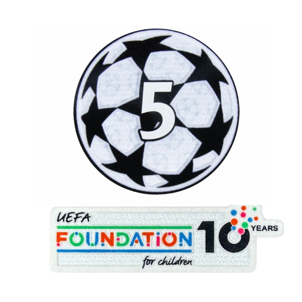 Barcelona Champions League Patch Set