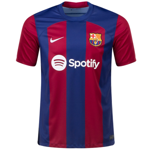 Nike Barcelona Home Jersey 23/24 (Noble Red/Loyal Blue)