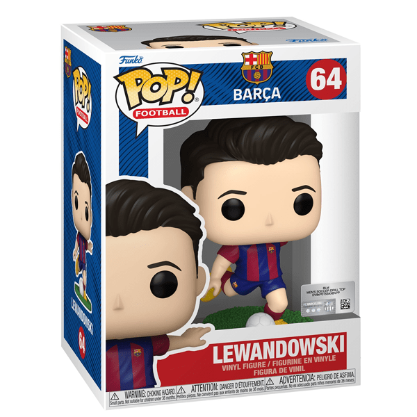 Funko POP FC Barcelonaバルセロナ 5体セット Barcelona Robert Lewandowski Funko Pop