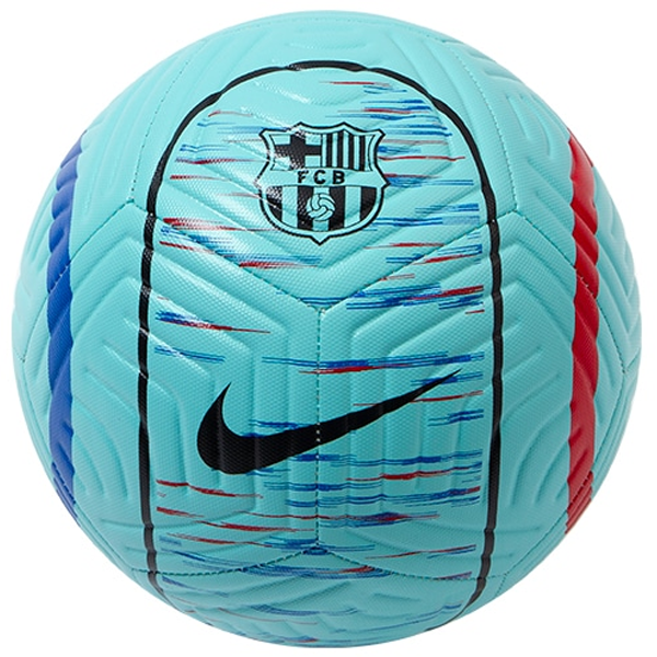 Nike Barcelona Academy Ball (Light Aqua/University Red/Black) - Soccer Wearhouse