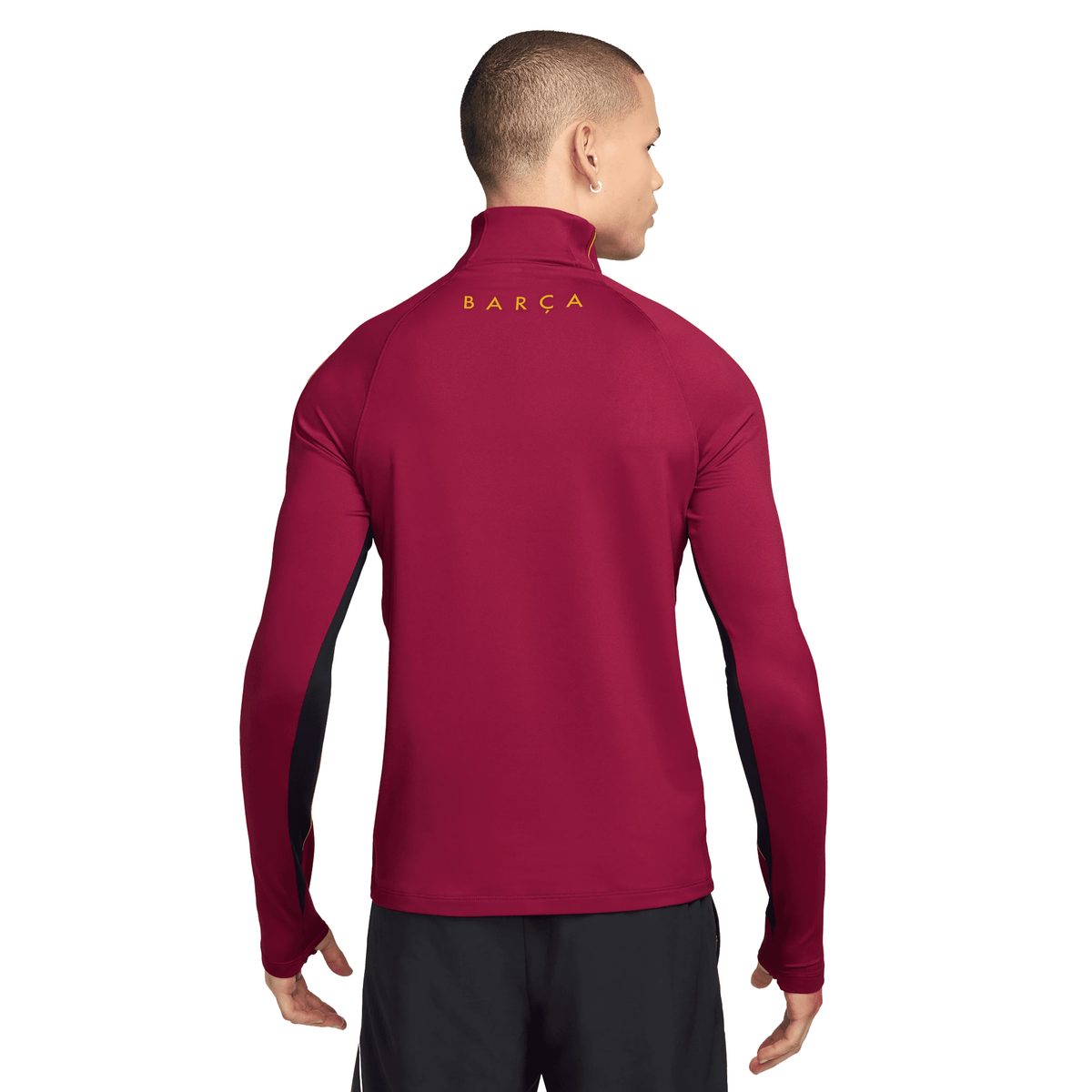 Nike Mens Barcelona Strike Drill Top 26/27 (Red/Yellow)