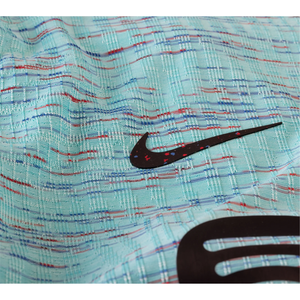 Nike Barcelona Authentic Jules Kounde Match Vaporknit Third Jersey w/ La Liga Champion Patches 23/24 (Light Aqua/Royal Blue)