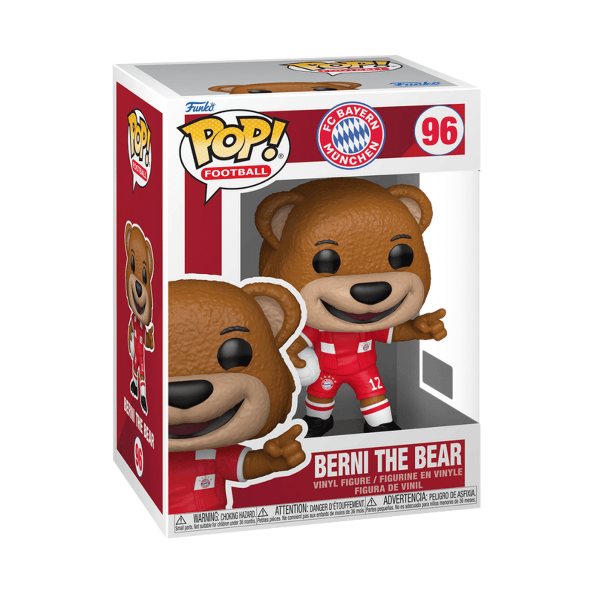 Bayern Munich Berni the Bear Funko Pop! Vinyl Figure | SoccerWearhouse