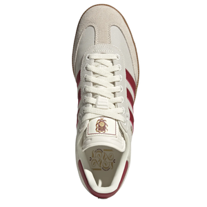 adidas Samba Bayern Munich Indoor Shoes (Off White/Maroon/Gold Metallic)