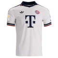 adidas Mens Bayern Munich Away Jersey w/ Bundesliga Champion Patch 26/27 (White)