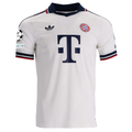 adidas Mens Bayern Munich Away Jersey w/ Champions League 26/27 (White)
