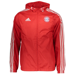 adidas Bayern Munich DNA Windbreaker Jacket 23/24 (Red)