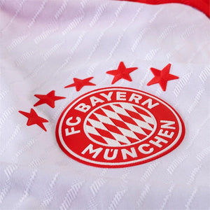 adidas Bayern Munich Authentic Mathys Tel Home Jersey w/ Champions League Patches 23/24 (White/Red)